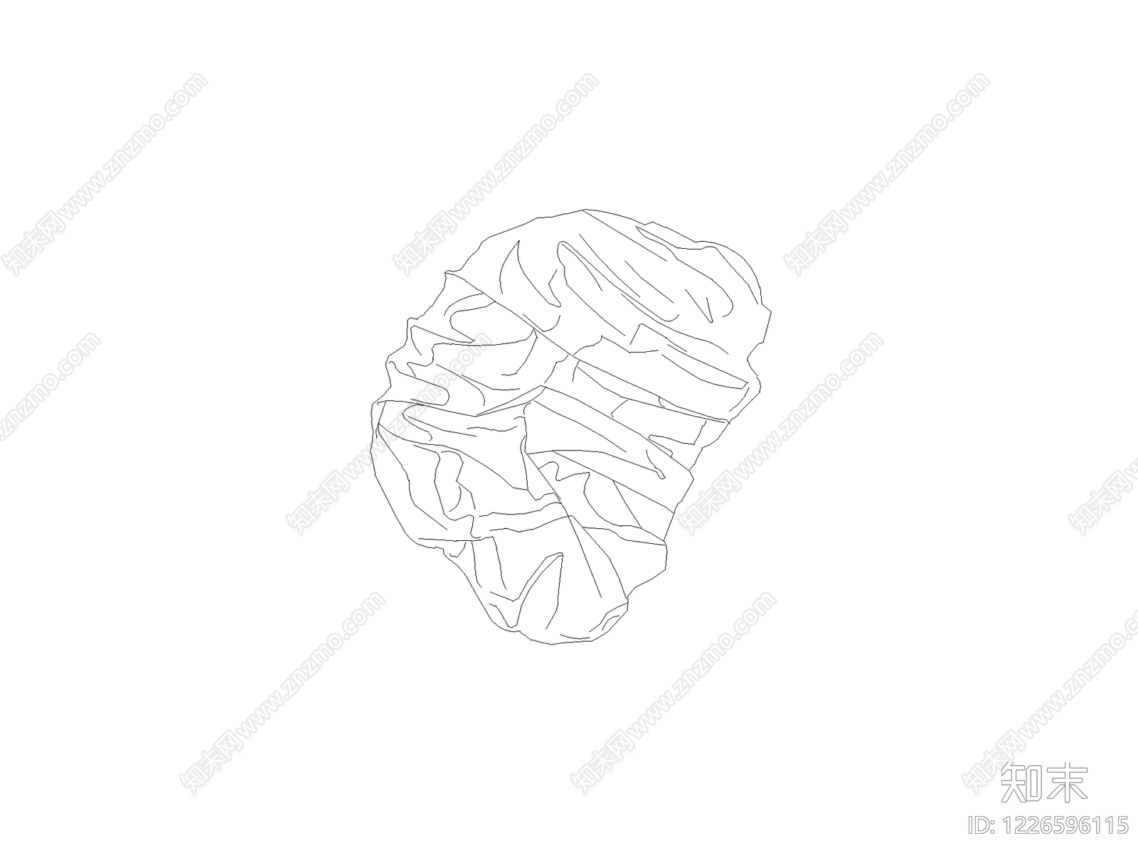 装饰线条cad施工图下载【ID:1226596115】