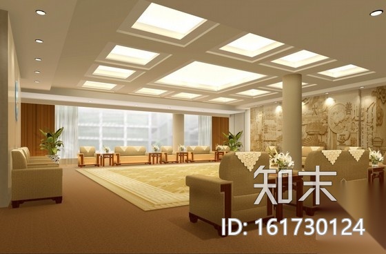 [哈尔滨]某大学会议室装修图（含效果和实景）cad施工图下载【ID:161730124】