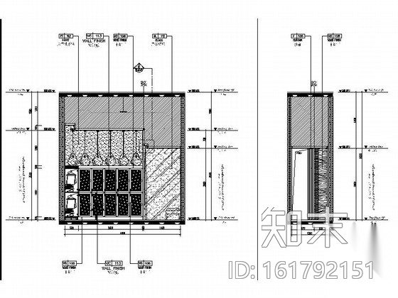 [福州]首家国际白金五星级酒店康体中心施工图cad施工图下载【ID:161792151】