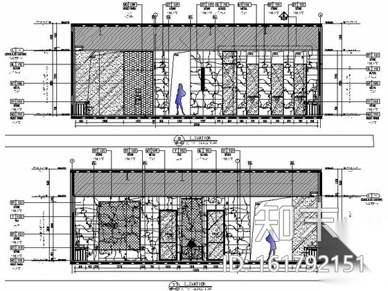 [福州]首家国际白金五星级酒店康体中心施工图cad施工图下载【ID:161792151】