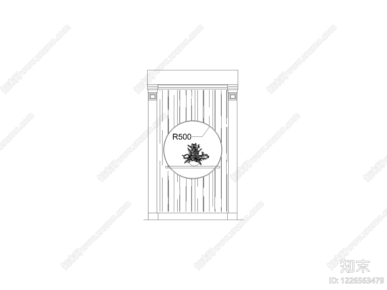 常用家具cad施工图下载【ID:1226563479】