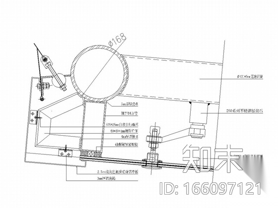 售楼处点式玻璃幕墙竣工图cad施工图下载【ID:166097121】