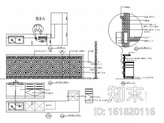 [江苏]KTV局部装饰装修图（含效果）cad施工图下载【ID:161820116】