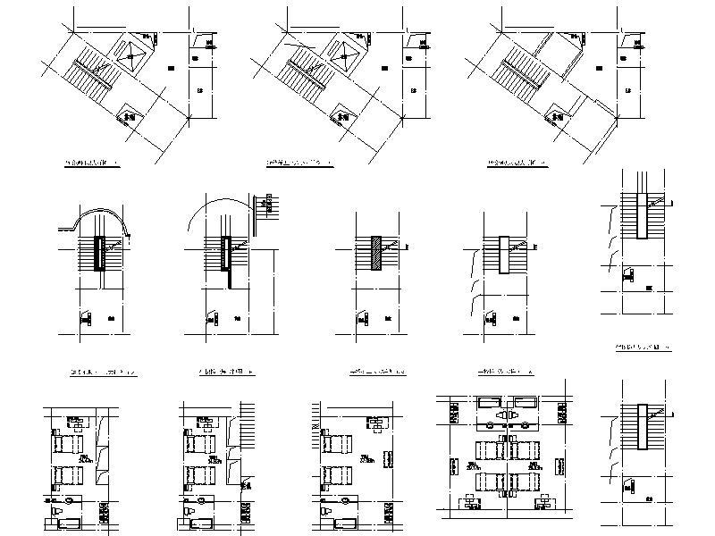 [宁夏]简洁风格校园文化交流中心建筑设计施工图cad施工图下载【ID:149958176】