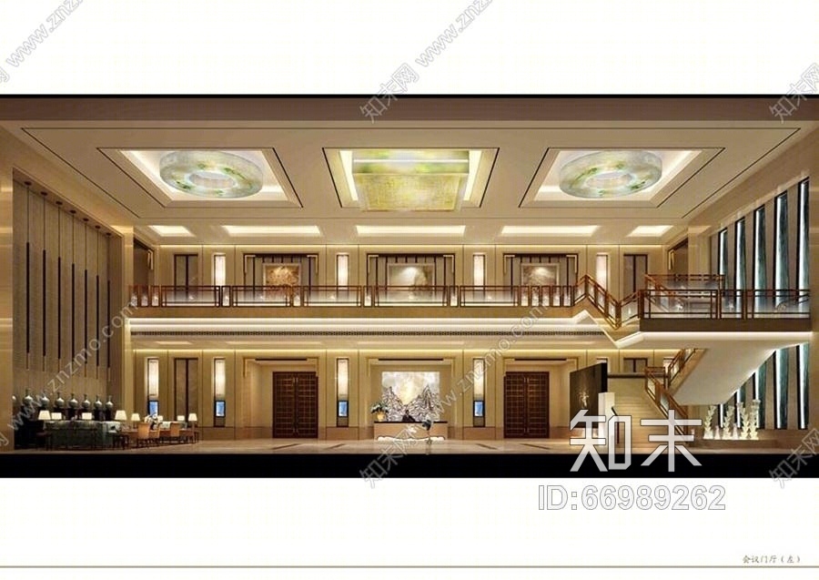 金螳螂--无锡太湖国际博览中心大酒店工程(CAD施工图纸)cad施工图下载【ID:66989262】