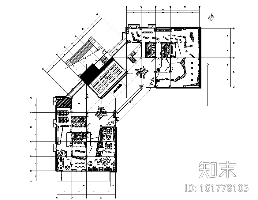 世邦机器科技集团办公空间设计施工图（附效果图）cad施工图下载【ID:161778105】