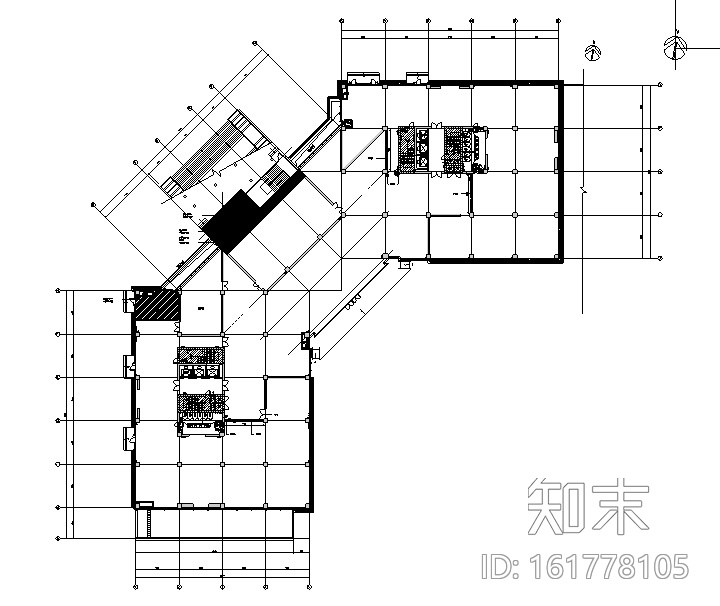 世邦机器科技集团办公空间设计施工图（附效果图）cad施工图下载【ID:161778105】