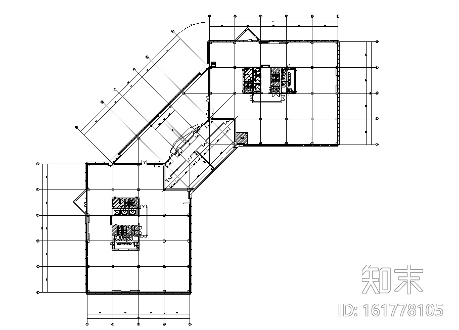 世邦机器科技集团办公空间设计施工图（附效果图）cad施工图下载【ID:161778105】