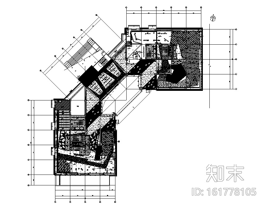 世邦机器科技集团办公空间设计施工图（附效果图）cad施工图下载【ID:161778105】