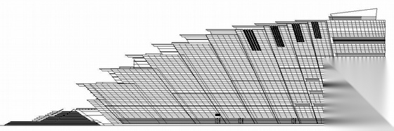 [温州]某大剧院建筑设计方案图（带效果图）cad施工图下载【ID:164865177】