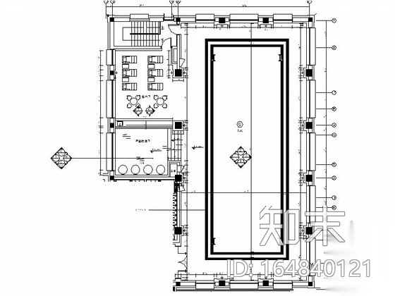[石家庄]山水园林式五星级迎宾馆泳池设计施工图（含效果...cad施工图下载【ID:164840121】