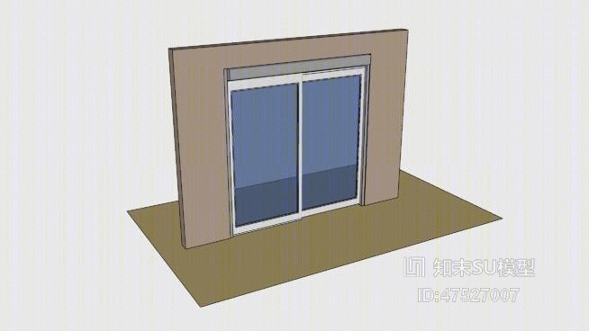 双开门SU模型下载【ID:118194971】