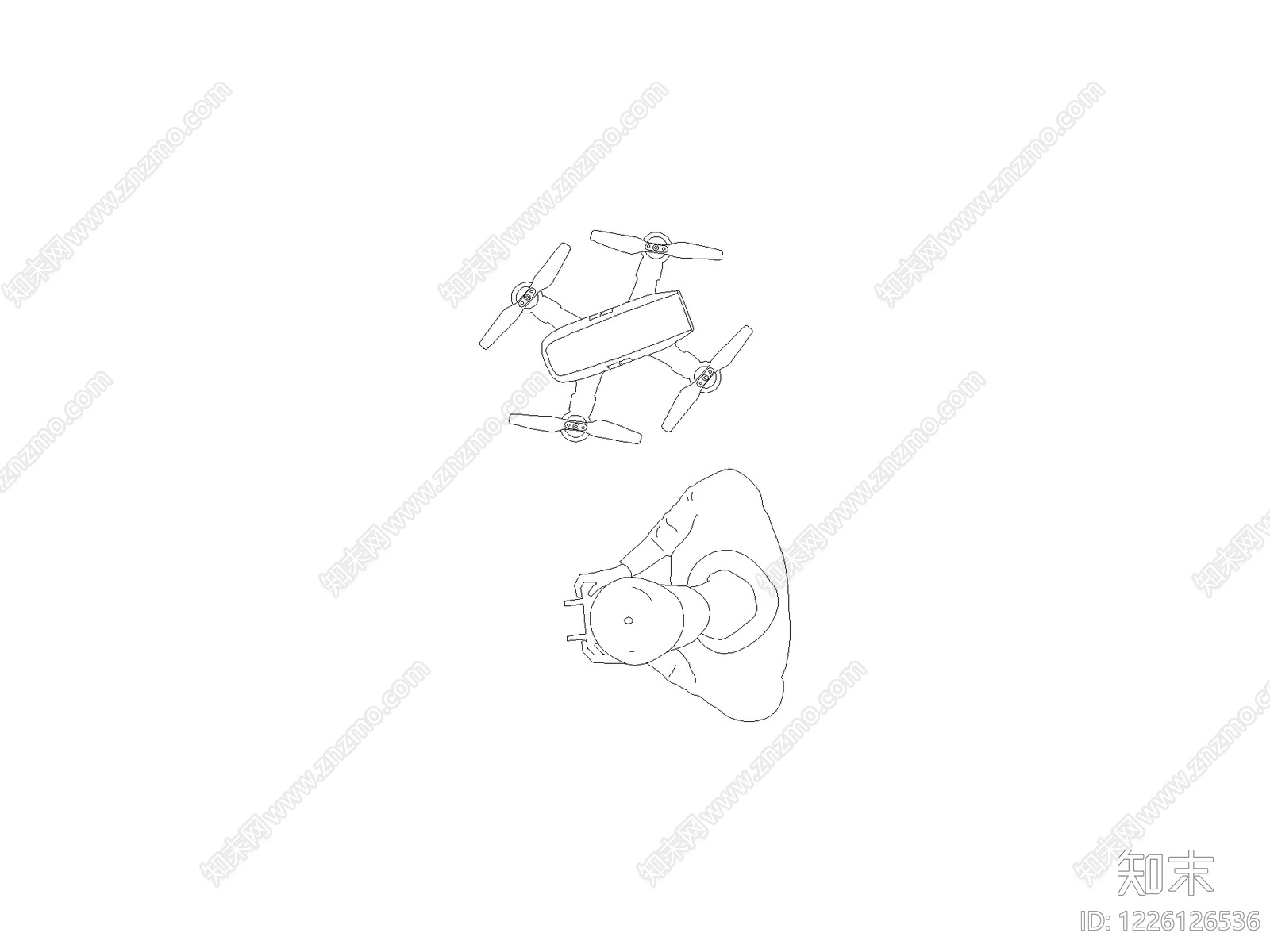 人物cad施工图下载【ID:1226126536】