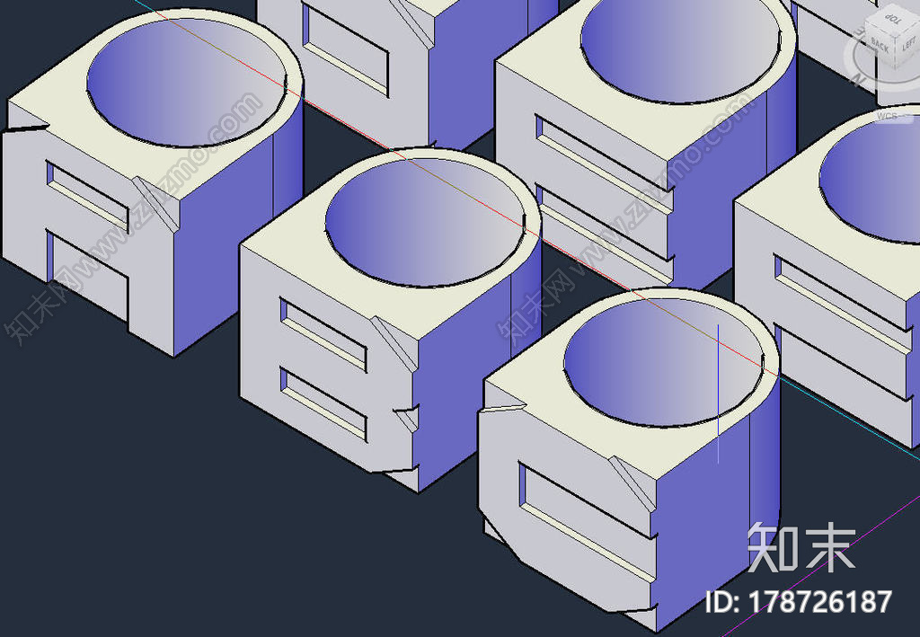 字母戒指3d打印模型下载【ID:178726187】