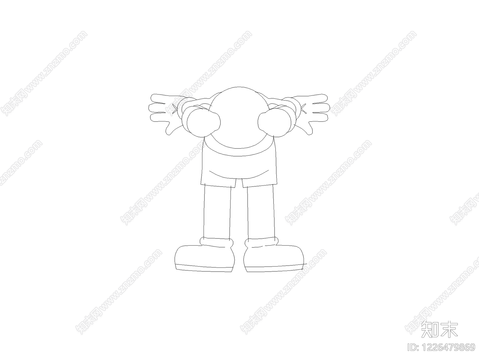 人物cad施工图下载【ID:1226479869】