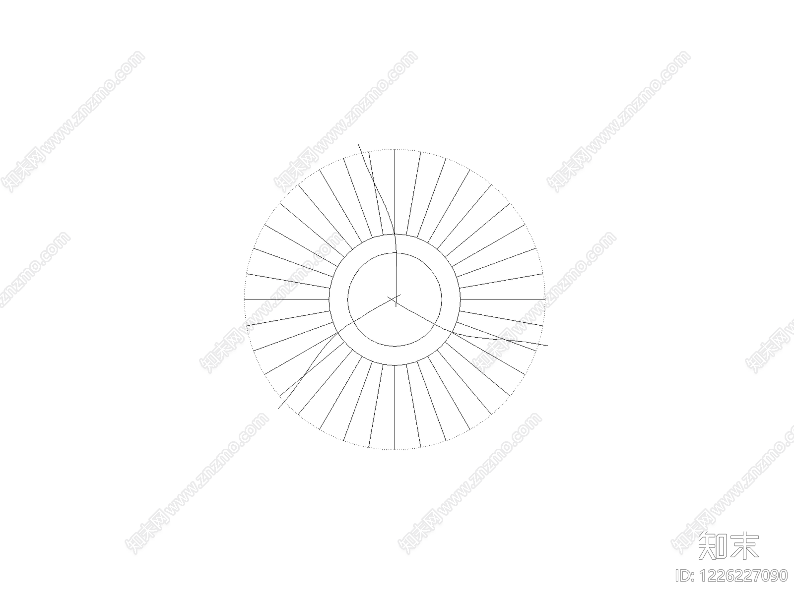 灯具图块cad施工图下载【ID:1226227090】