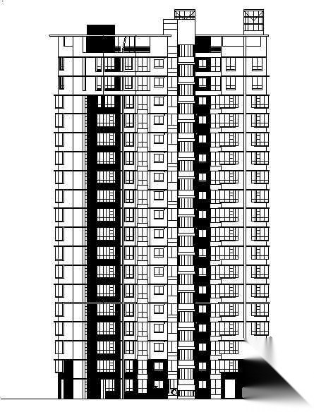 [杭州]某花园住宅小区建筑施工及景观全套施工图cad施工图下载【ID:167492164】