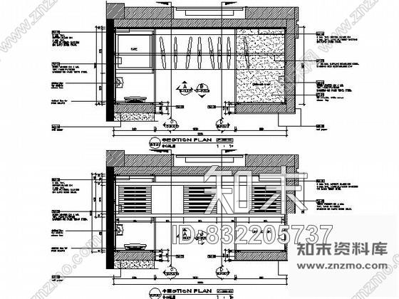 图块/节点豪华套房衣帽间节点cad施工图下载【ID:832205737】