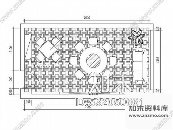 酒店设计图迎宾厅及包厢cad施工图下载【ID:532050661】