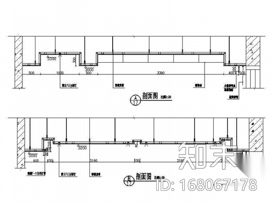 休闲酒店套房装修图cad施工图下载【ID:168067178】