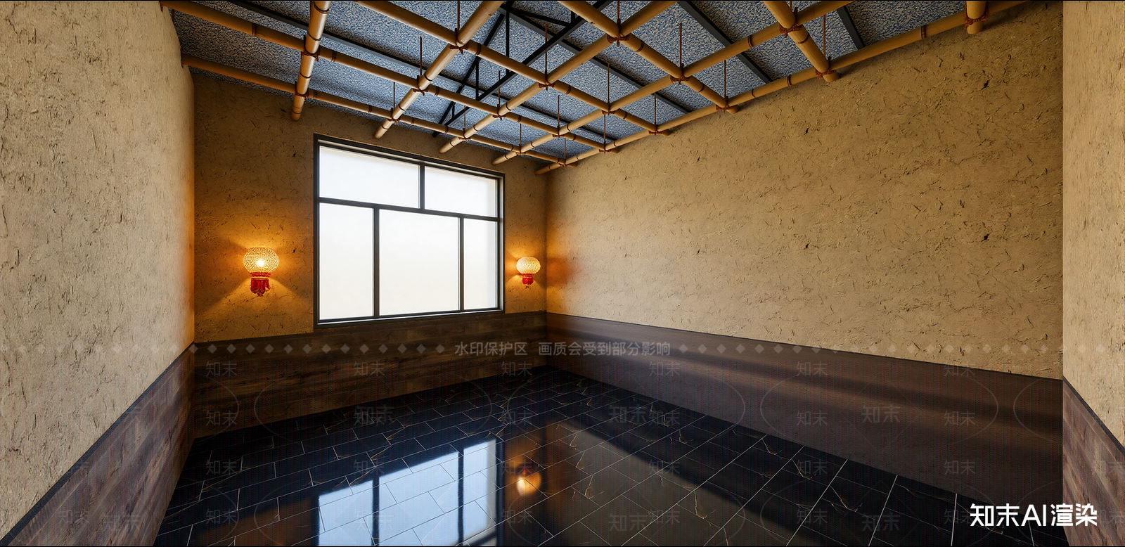 中式中餐厅SU模型下载【ID:1215991605】