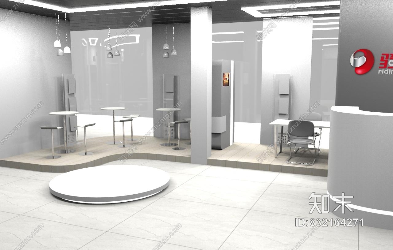 汉生品牌顾问的一套展厅设计提案cad施工图下载【ID:832164271】