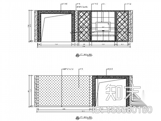 [白山]市中级核心机关高档现代办公楼装修施工图cad施工图下载【ID:166680180】