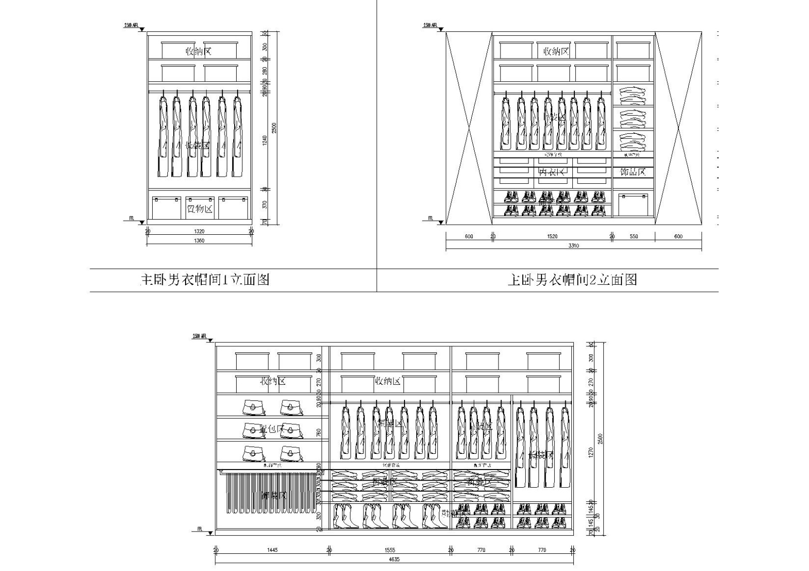 [上海]-汤臣一品复式豪宅730㎡施工图+效果cad施工图下载【ID:160015154】