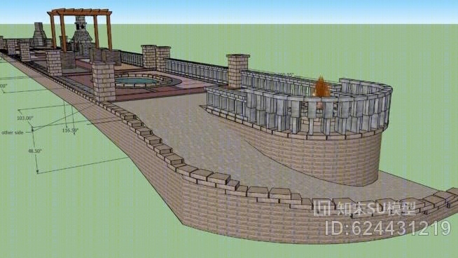 其他灯具SU模型下载【ID:624431219】