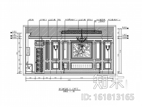 [北京]奢华KTV包厢室内装修施工图cad施工图下载【ID:161813165】