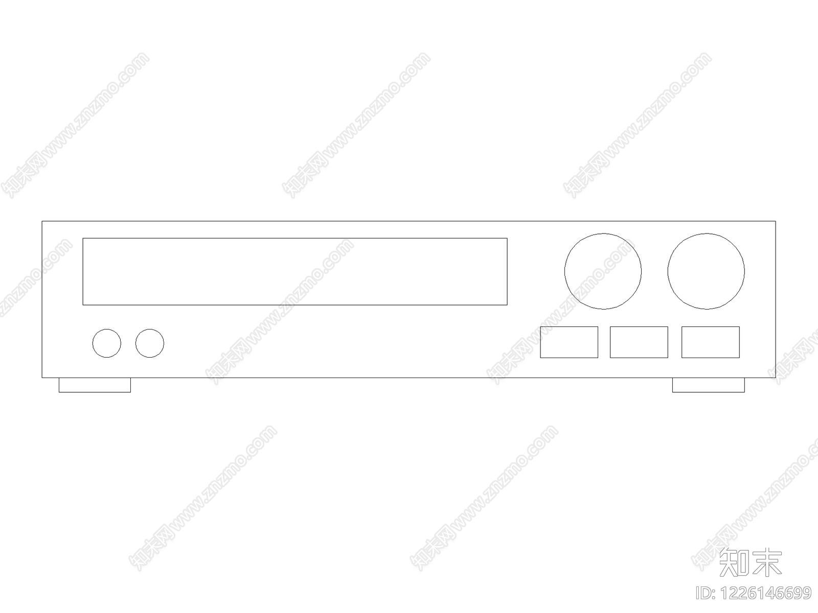 柜子cad施工图下载【ID:1226146699】