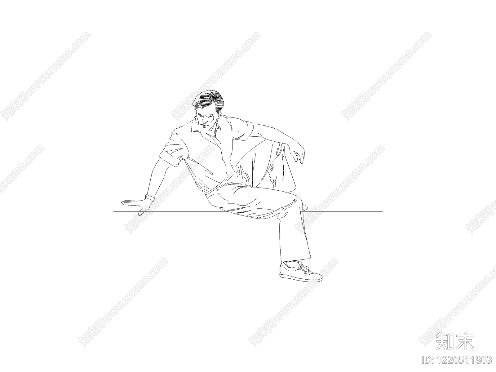 人物cad施工图下载【ID:1226511863】
