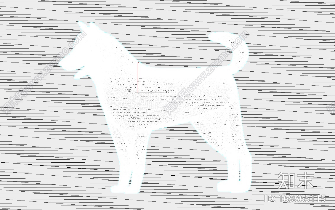 狗3d打印模型下载【ID:169865115】