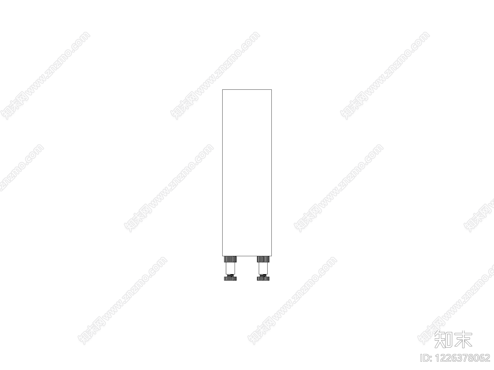 现代柜子CAD图纸