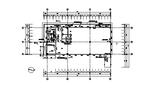 高层框剪结构办公楼建筑施工图cad施工图下载【ID:151395148】