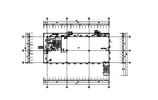 高层框剪结构办公楼建筑施工图cad施工图下载【ID:151395148】