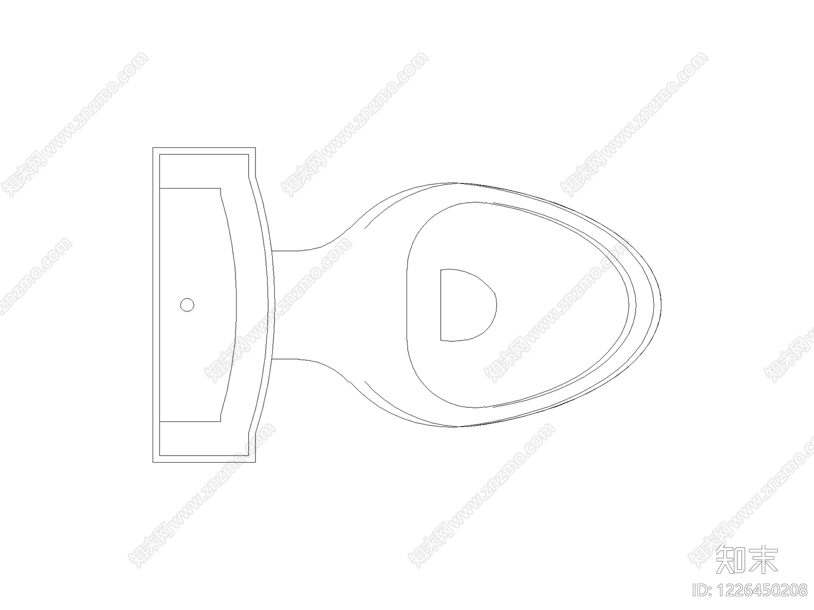 卫浴设施cad施工图下载【ID:1226450208】