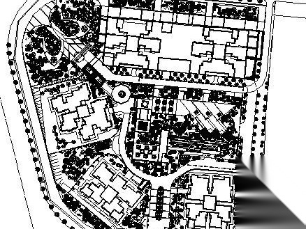[四川]泸州小区景观规划设计施工图施工图下载【ID:161087122】