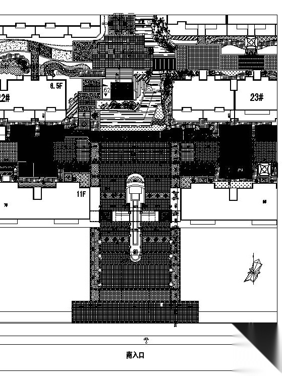 [周口]小区园林景观工程施工图施工图下载【ID:161085104】