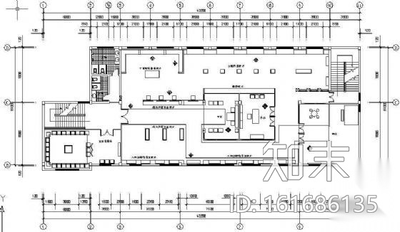 [浙江]某展览馆装修图施工图下载【ID:161686135】