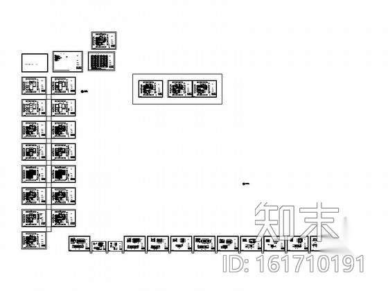 现代简约风格教师一居室公寓设计装修图cad施工图下载【ID:161710191】