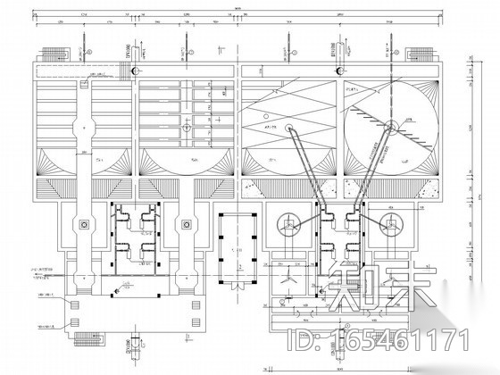 [江西]20万吨自来水厂工艺图纸设计（附58页设计方案）cad施工图下载【ID:165461171】