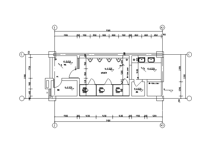 [贵州]某水利水电学院宿舍楼设计建筑施工图施工图下载【ID:149860144】