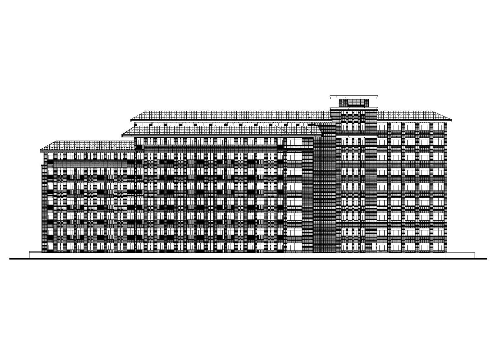 [贵州]某水利水电学院宿舍楼设计建筑施工图施工图下载【ID:149860144】