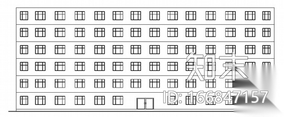 [毕业设计]郑州市大学框架结构办公楼建筑施工图（含开题...施工图下载【ID:166847157】