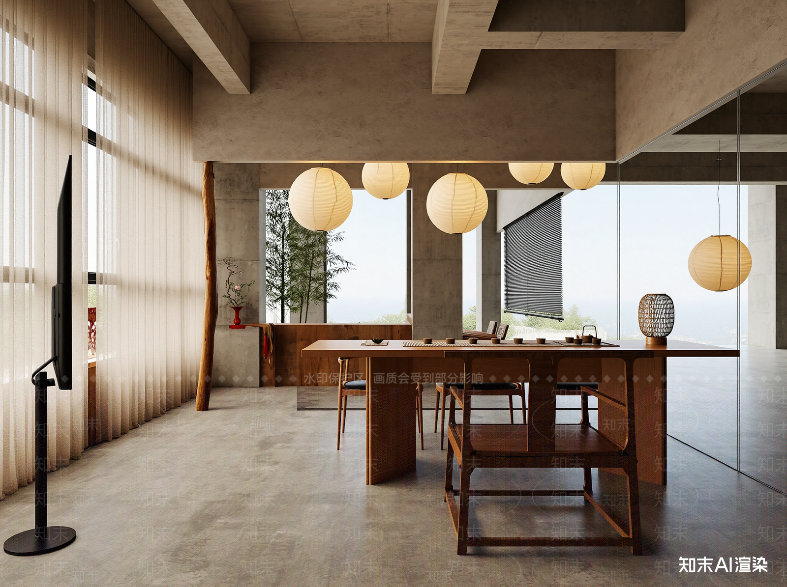 茶馆3D模型下载【ID:1214552827】