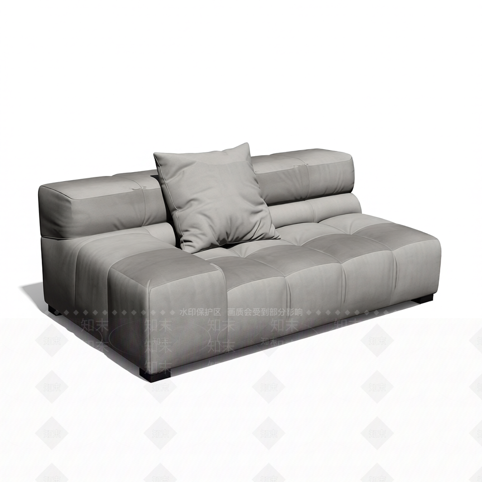 现代简约沙发3D模型下载【ID:1206182030】