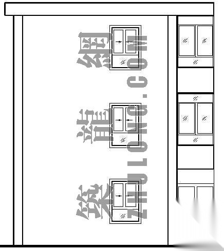 某公司职工宿舍建筑施工图cad施工图下载【ID:149853142】