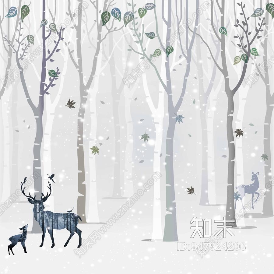 儿童房壁纸贴图下载【ID:947924208】