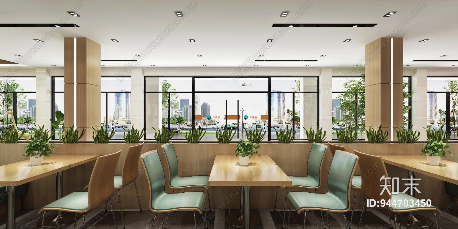 现代镜洋服务区3D模型下载【ID:944703450】